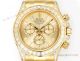 C1 Factory Rolex Daytona 1-1 Clone 4131 Yellow Gold with Baguettes (2)_th.jpg
